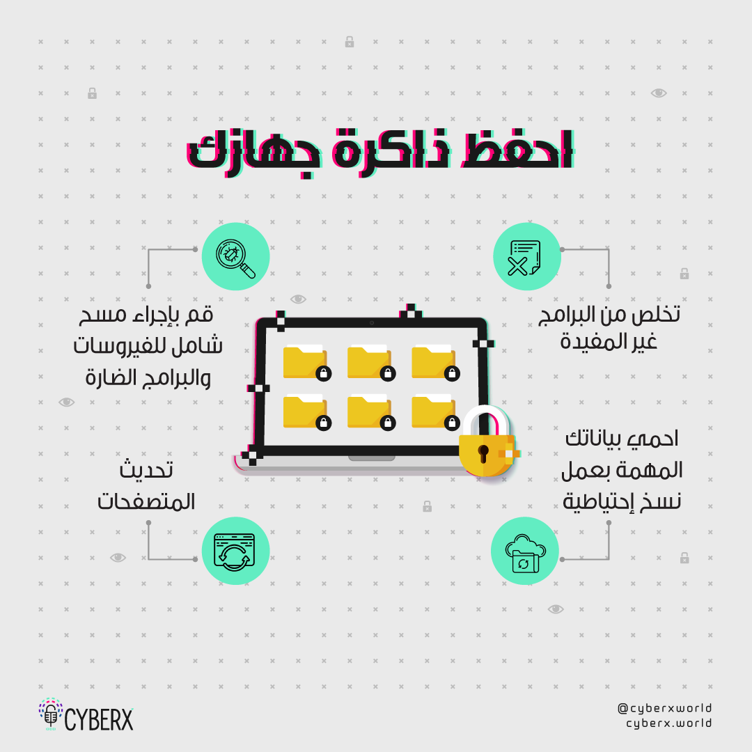 احفظ ذاكرة جهازك